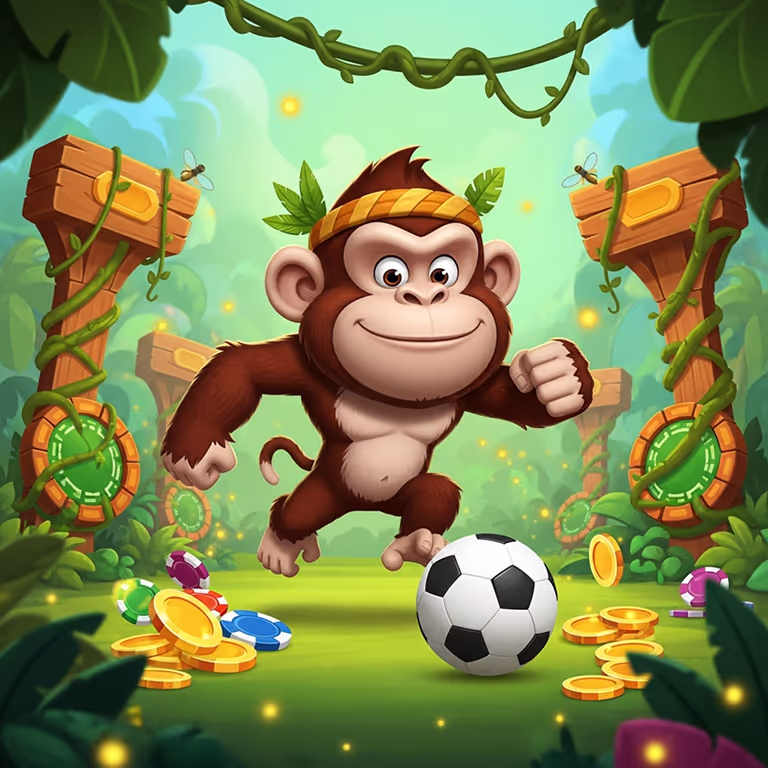 ainbet Casino image featuring a leather wallet surrounded by gold coins.